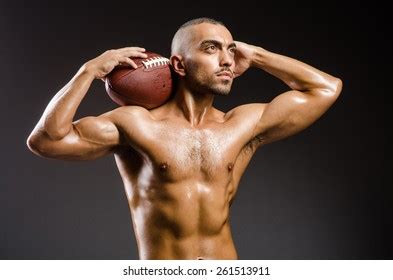 male nude football